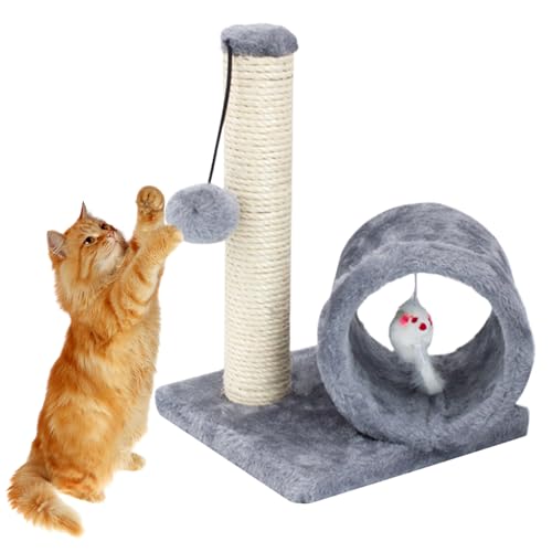 Cat Scratching Post, Kitten Scratching Design, Elevated Sturdy Base, Natural Fiber Wrapped, Interactive and Multi Level, Great for Exercise, Relaxation, Climbing, Home Use Cat Scratching Post, Kitten Scratching Design, Elevated Sturdy Base, Natural Fiber Wrapped, Interactive and Multi Level, Great for Exercise, Relaxation, Climbing, Home Use von Ghjkldha