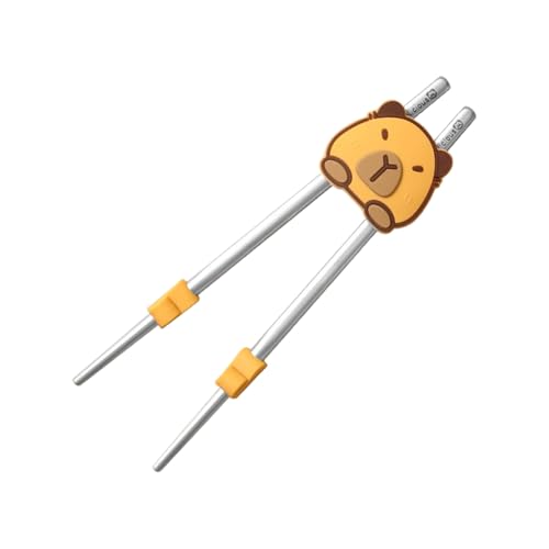 Chopstick Training Helper | Silikon Trainingshilfe Für Kinder - Waschbar Wiederverwendbar Mit Süßem Capybara Design Für Kinder von Ghjkldha