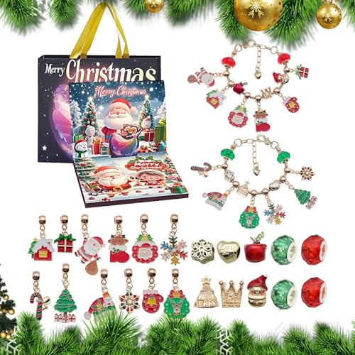 Christmas Countdown Calendar, Jewelry Advent Set for Holiday Celebration, 24 Days Accessory Kit with Fun Stocking Stuffers, Holiday Surprise for Women Girls Kids Birthday Party Christmas Countdown Calendar, Jewelry Advent Set for Holiday Celebration, 24 Days Accessory Kit with Fun Stocking Stuffers, Holiday Surprise for Women Girls Kids Birthday Party von Ghjkldha