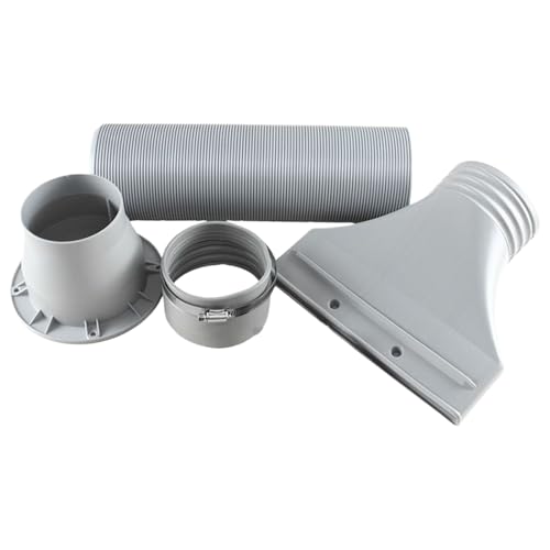 Fenster-Kit für tragbare Klimageräte - Abluftschlauch Set für tragbare Klimaanlagen,Fenster Entlüftungsadapter mit Verlängerungsschlauch für Zimmer Wohnung Fenster-Kit für tragbare Klimageräte - Abluftschlauch Set für tragbare Klimaanlagen,Fenster Entlüftungsadapter mit Verlängerungsschlauch für Zimmer Wohnung von Ghjkldha