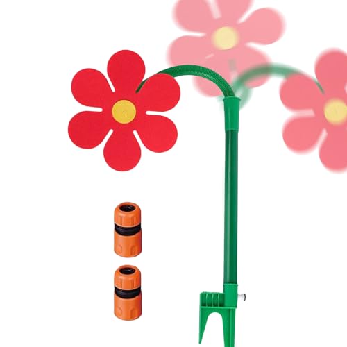 Gartensprenger | Gartensprenger Haltestab Mit Adapter | 360 Grad Rotierendes Bewässerungssystem Sommer Spielzeug Für Garten Hof Wasserspaß Gartensprenger | Gartensprenger Haltestab Mit Adapter | 360 Grad Rotierendes Bewässerungssystem Sommer Spielzeug Für Garten Hof Wasserspaß von Ghjkldha