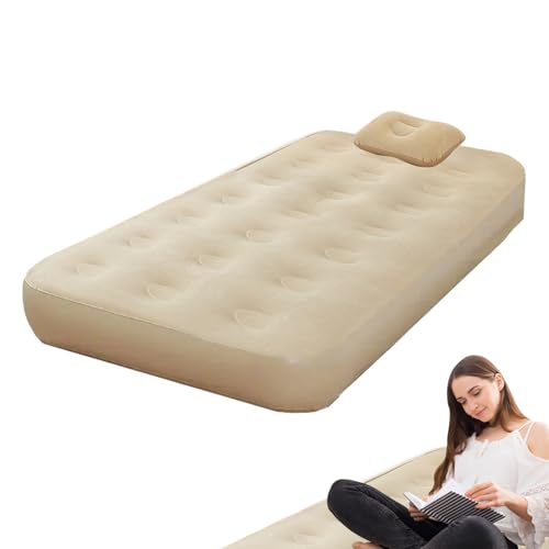 Ghjkldha Automatic Inflatable Bed Twin, Camping Air Mattress with Built in Pump, 6.5kg, Foldable and Lightweight Design for Hiking, Travel, and Outdoor Adventures von Ghjkldha