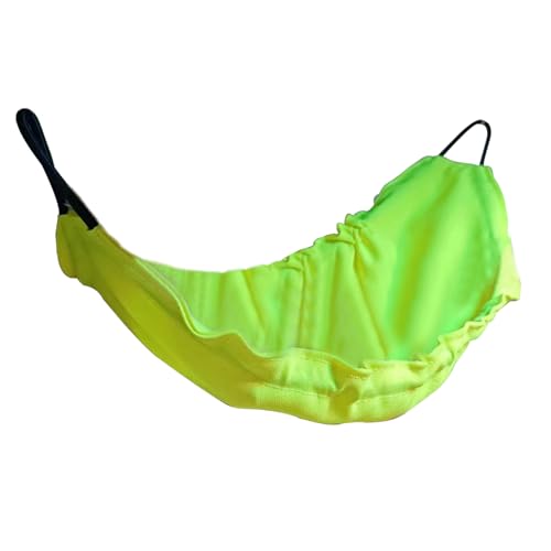 Ghjkldha Bärtiger Hängematte - 13.78x7.09x0,79 Zoll Echsentank für Accessoires, Saugbecher -Liege -Swing -Bett, Lebensraumdekoration für Iguane, Axolotls, Anolen, Schlangen, Chamäleons von Ghjkldha