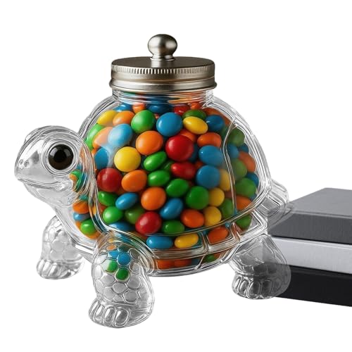 Ghjkldha Candy Containers - 3.94 Inches Pet Shaped Candy Jar for Kitchen and Dining, Canister with Airtight Lid Cute Design, Storage Organizer for Bedroom Living Room Dormitory Restaurant von Ghjkldha