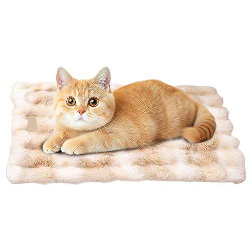 Ghjkldha Cat Mat, 19.69 Inches Warm Washable Pet Sleeping Bed for Small Dogs and Cats, Soft Floor Cover with Removable Sheet, Pet Accessory for Bedside Travel Outdoor Car Room Camping Couch Chair Ghjkldha Cat Mat, 19.69 Inches Warm Washable Pet Sleeping Bed for Small Dogs and Cats, Soft Floor Cover with Removable Sheet, Pet Accessory for Bedside Travel Outdoor Car Room Camping Couch Chair von Ghjkldha