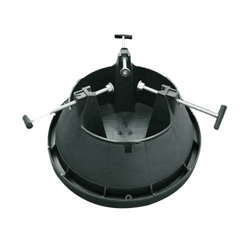 Ghjkldha Christmas Tree Stand | Künstlicher Baumständer | Mit 3 Stellschrauben Wasserspeicher Funktion | Für Kunstpflanzen Garten Party Außenbereich Fest von Ghjkldha