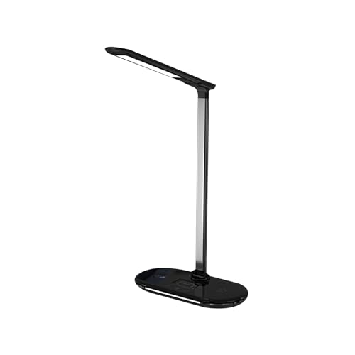 Ghjkldha Dimmable Desk Lamp, Folding Led Table Light, Wireless Charging and Adjustable Brightness, 57cmx22.44 Inches for Use in Reading, Bedroom Lighting, and Home Office Setup von Ghjkldha