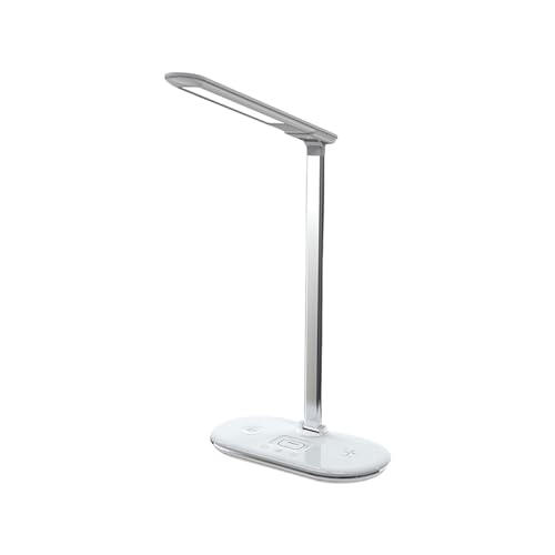 Ghjkldha Dimmable Desk Lamp, Folding Led Table Light, Wireless Charging and Adjustable Brightness, 57cmx22.44 Inches for Use in Reading, Bedroom Lighting, and Home Office Setup von Ghjkldha