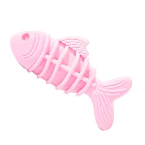 Ghjkldha Dog Chew Toy, Aggressive Chewer Puppy Toy, Silicone Bite-Resistant Interactive Design 16x7cm, Reusable Material, Daily Training Teething Play Use von Ghjkldha