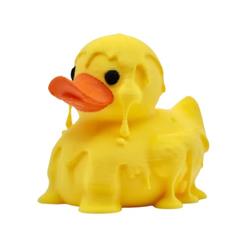 Ghjkldha Duck Figurine, Golden Statue, Captivating Melting Effect in 3D Printed Fine Craftsmanship, Charming Quirky Accent Showcasing Pure Artistic Novelty, Table Decor for Home,Workplace Ghjkldha Duck Figurine, Golden Statue, Captivating Melting Effect in 3D Printed Fine Craftsmanship, Charming Quirky Accent Showcasing Pure Artistic Novelty, Table Decor for Home,Workplace von Ghjkldha