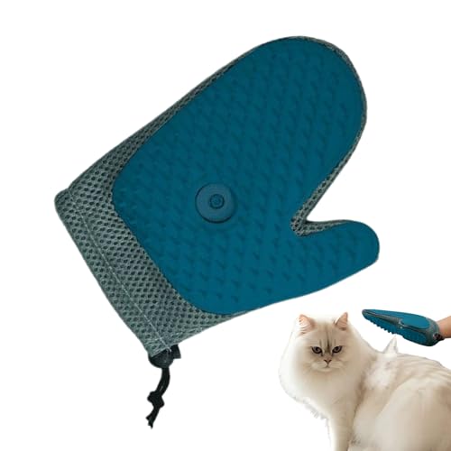 Ghjkldha Elektrostatische Handschuhe für Tierhaare | Sprüh-Massage-Bürstenhandschuhe, wiederverwendbares Werkzeug für Katzen und Hunde, zum Entfernen von Haaren, Badeschlauch und Kleidung Ghjkldha Elektrostatische Handschuhe für Tierhaare | Sprüh-Massage-Bürstenhandschuhe, wiederverwendbares Werkzeug für Katzen und Hunde, zum Entfernen von Haaren, Badeschlauch und Kleidung von Ghjkldha