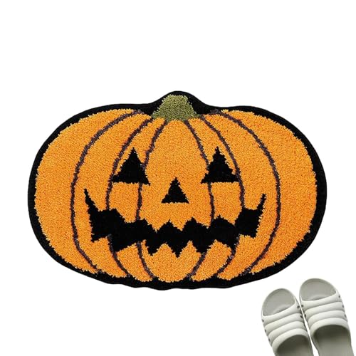 Ghjkldha Halloween-Badematte, Halloween-Spinnennetz-Teppich | Badezimmermatte, Spinnennetz-Teppich | Super saugfähiger schwarzer Spinnennetz-Badezimmerteppich für Badezimmer-Haustür-Wanne Ghjkldha Halloween-Badematte, Halloween-Spinnennetz-Teppich | Badezimmermatte, Spinnennetz-Teppich | Super saugfähiger schwarzer Spinnennetz-Badezimmerteppich für Badezimmer-Haustür-Wanne von Ghjkldha