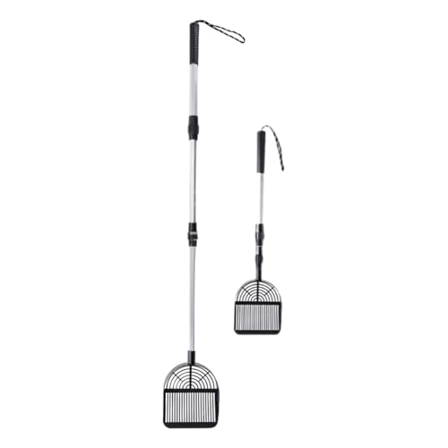 Ghjkldha Hühnerstall Schaufel | Robuste Verstellbare Katzenstreu Schaufel - Ergonomischer KOT Aufnehmer für Käfig Stall Hühnerstall Pferdebox Wohnung Ghjkldha Hühnerstall Schaufel | Robuste Verstellbare Katzenstreu Schaufel - Ergonomischer KOT Aufnehmer für Käfig Stall Hühnerstall Pferdebox Wohnung von Ghjkldha