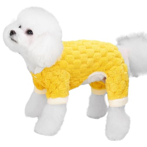 Ghjkldha Hunde-Winterkleidung, kleine Kleidung, Mantel, Winter-Hundepullover, winddicht, Haustierpullover für Haustiere von Ghjkldha