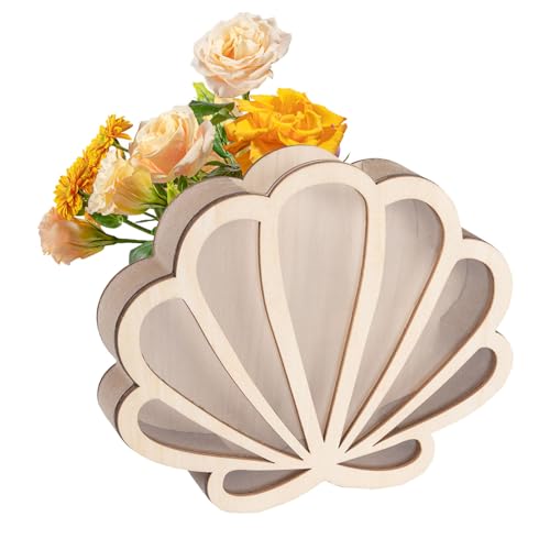 Ghjkldha Muschelhalter Aufbewahrungsbox | Sammlerhalter - Dekorative Muschelform Vitrine für Wohnzimmer und Wohnung Ghjkldha Muschelhalter Aufbewahrungsbox | Sammlerhalter - Dekorative Muschelform Vitrine für Wohnzimmer und Wohnung von Ghjkldha