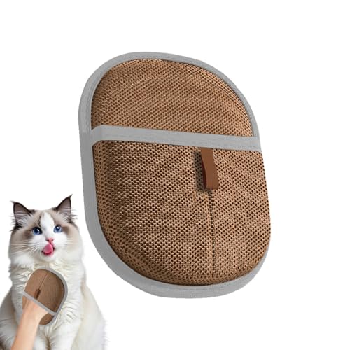 Ghjkldha Pet Hair Removal Glove, Dog Shedding Mitt, Grooming Bathing Tool, Electrostatic Double Sided Design, 9.45 Inches, Portable Efficient Cleaning, Ideal for Washing Brushing Ghjkldha Pet Hair Removal Glove, Dog Shedding Mitt, Grooming Bathing Tool, Electrostatic Double Sided Design, 9.45 Inches, Portable Efficient Cleaning, Ideal for Washing Brushing von Ghjkldha