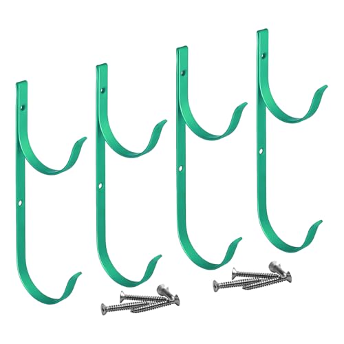 Ghjkldha Poolzubehör-Halter | Robustes Aufhängewerkzeug für Poolzubehör | Lagerlösung für Schläuche, Bürsten und Blätterrechen am Beckenrand mit ausziehbaren Stangen von Ghjkldha