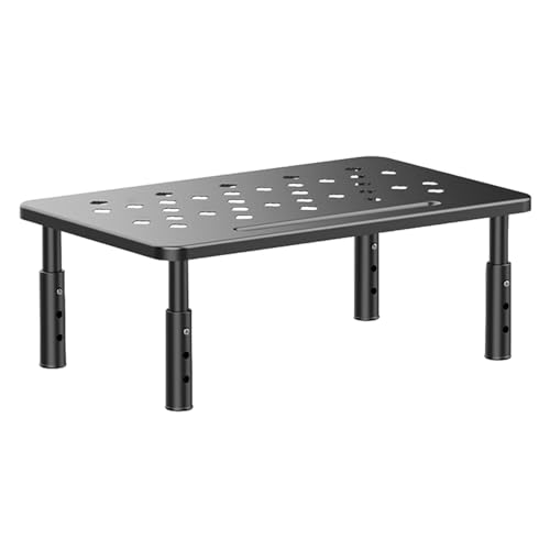 Ghjkldha Schreibtisch-Computer-Monitorständer, Laptop-Rack, Laptop-Workstation-Ständer, multifunktionale kleine TV-Riser-Halterung, robuster Computer-Schreibtisch-Organizer für Monitore von Ghjkldha