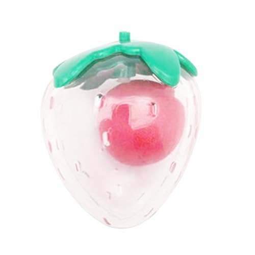 Ghjkldha Strawberry Dog Toy, Puppy Chew Toy, Interactive Squeaky Play, Tough Textured Design, Fun Treat Dispenser, Indoor Playtime and Teething Relief for Small Pets, 2.95x3.54 Inches Ghjkldha Strawberry Dog Toy, Puppy Chew Toy, Interactive Squeaky Play, Tough Textured Design, Fun Treat Dispenser, Indoor Playtime and Teething Relief for Small Pets, 2.95x3.54 Inches von Ghjkldha