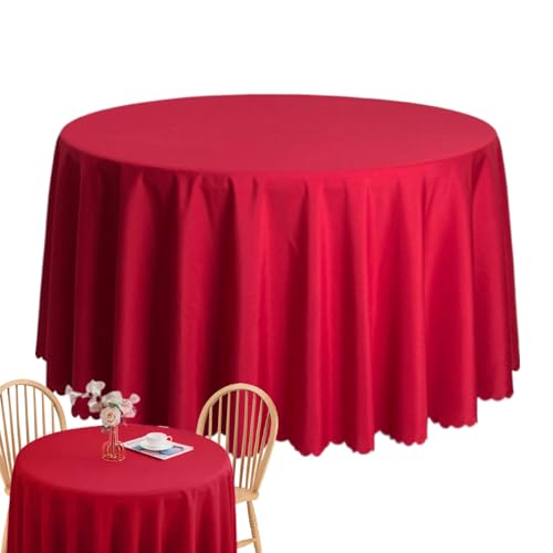 Ghjkldha Table Cloth Round Cover, Polyester Table Linen, Stain Resistant Fabric, 62.99 Inches, Elegant Tabletop Decoration, for Kitchen Dining Wedding Reception Buffet Use Ghjkldha Table Cloth Round Cover, Polyester Table Linen, Stain Resistant Fabric, 62.99 Inches, Elegant Tabletop Decoration, for Kitchen Dining Wedding Reception Buffet Use von Ghjkldha