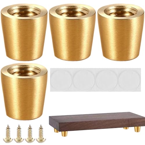 Ghjkldha Tischbeine | 4 Stück Ersatzbeine Für Sofa | Stabile Möbelbeine Für Schrank Küche Nachttisch Stuhl Schrank Schreibtisch Sofa von Ghjkldha