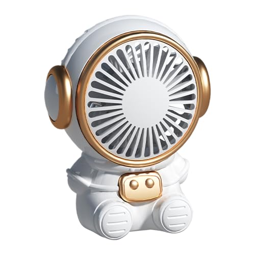 Ghjkldha Tragbarer Ventilator - Niedlicher Astronaut Ventilator Mit Kühltechnik - Leiser Tragbarer USB-Aufladbarer Tischventilator Für Camping Reisen Garten Fitnessstudio Schule Outdoor Ghjkldha Tragbarer Ventilator - Niedlicher Astronaut Ventilator Mit Kühltechnik - Leiser Tragbarer USB-Aufladbarer Tischventilator Für Camping Reisen Garten Fitnessstudio Schule Outdoor von Ghjkldha