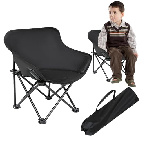 Ghjkldha Tragbarer klappbarer Angelhocker, faltbarer Angelstuhl, Campinghocker, leichter Campinghocker, ergonomischer Klapp-Angelhocker, Kinder-Campingstuhl, faltbar für Grillen, Reisen im Freien von Ghjkldha
