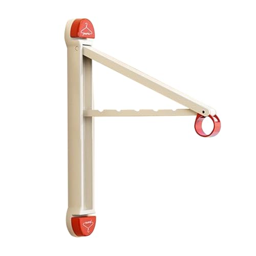 Ghjkldha Wandtrockner - Faltbar Ausziehbar Kleiderständer | Handtuchhalter Für Badezimmer Balkon Wohnung von Ghjkldha