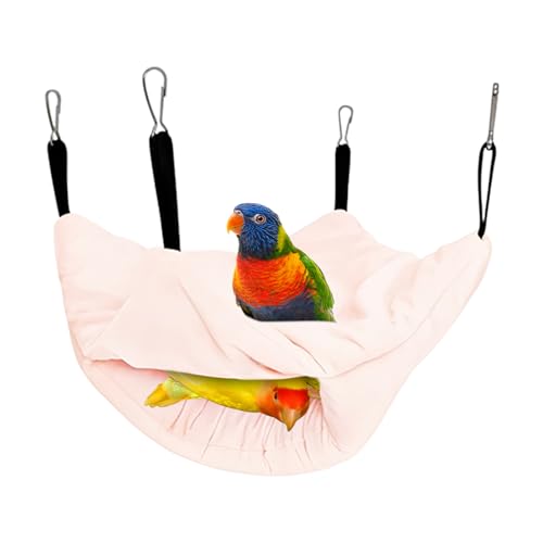 Ghjkldha Warmes Sittichbett, 9,84 Zoll doppelschichtiger Käfigvogel weich gemütlichem Stoff für bequemes Ruhe, Käfigzubehör mit robust Ghjkldha Warmes Sittichbett, 9,84 Zoll doppelschichtiger Käfigvogel weich gemütlichem Stoff für bequemes Ruhe, Käfigzubehör mit robust von Ghjkldha