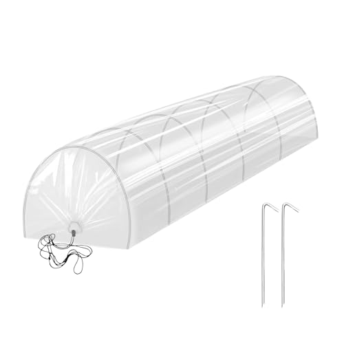 Greenhouse Tunnel, Garden Row Cover, Plant Shelter 2 in 1 Compact Net Structure, Sun Protection Hoop Design, Ideal for Backyard Gardening, Balcony Use, Terrace Plant Care Greenhouse Tunnel, Garden Row Cover, Plant Shelter 2 in 1 Compact Net Structure, Sun Protection Hoop Design, Ideal for Backyard Gardening, Balcony Use, Terrace Plant Care von Ghjkldha