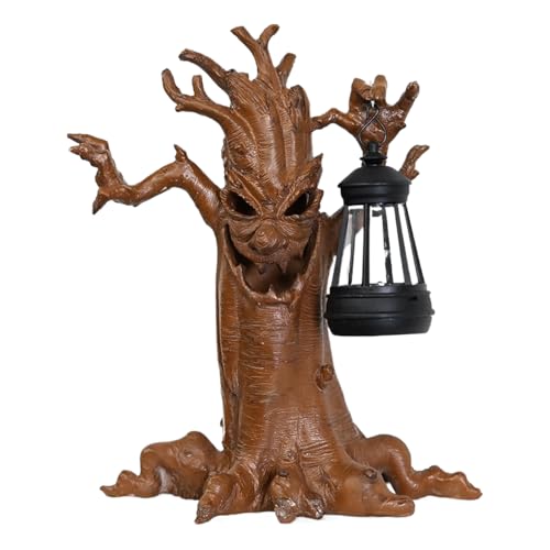 Halloween Tree - 8.86x5.12x11.02 Zoll gruselige gruselige für Baumstatue, Solarlaternendekorationen, Rasengarten Patio Pathway für Innenfeiern Haunted House Party Halloween Tree - 8.86x5.12x11.02 Zoll gruselige gruselige für Baumstatue, Solarlaternendekorationen, Rasengarten Patio Pathway für Innenfeiern Haunted House Party von Ghjkldha