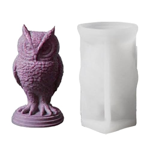 Halloween Vogel Silikonform - Halloween Vogel Kerzenform Für Harzguss | Multifunktionelle Seifenform Geschenkidee Für Erwachsene von Ghjkldha