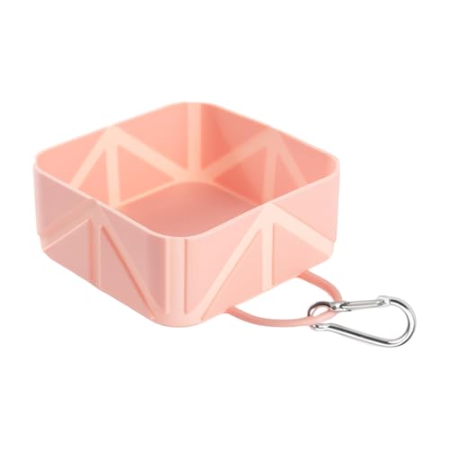 Hundetrinknapf Tragbar - Faltbarer Futterbehälter - 500ml Transportierbarer Napf Für Hunde Katzen Kaninchen Boot Auto Outdoor Aktivitäten Wandern Camping Reisen von Ghjkldha