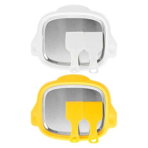Instant Ice Cream Maker, Sweet Creamy Roller Tray, Cold Plate Freezing Pan, 9.84 Inches Includes Spatulas, for Homemade Soft Serve Treats, Kitchen Fun, Dessert Party Activity Instant Ice Cream Maker, Sweet Creamy Roller Tray, Cold Plate Freezing Pan, 9.84 Inches Includes Spatulas, for Homemade Soft Serve Treats, Kitchen Fun, Dessert Party Activity von Ghjkldha