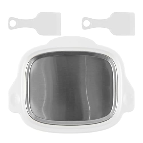 Instant Ice Cream Maker, Sweet Creamy Roller Tray, Cold Plate Freezing Pan, 9.84 Inches Includes Spatulas, for Homemade Soft Serve Treats, Kitchen Fun, Dessert Party Activity Instant Ice Cream Maker, Sweet Creamy Roller Tray, Cold Plate Freezing Pan, 9.84 Inches Includes Spatulas, for Homemade Soft Serve Treats, Kitchen Fun, Dessert Party Activity von Ghjkldha