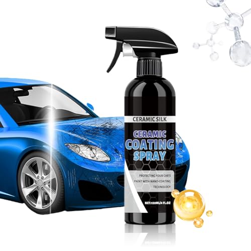 Keramikversiegelung Für Autos,120ml Autolack Politur Flüssigkeit - Schutz Hydrophobierendes Pflegemittel Für Auto Rad Glas Motorrad Scheinwerfer Fenster Bootsverkleidung von Ghjkldha