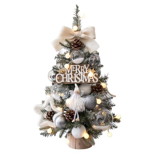 Light-Up Christmas Tree for Tables | 18-Inch Holiday Ornament for Joyous Celebrations | Stylish Christmas Decor for Home, and Seasonal Gatherings | Perfect for Creating a Festive Atmosphere Light-Up Christmas Tree for Tables | 18-Inch Holiday Ornament for Joyous Celebrations | Stylish Christmas Decor for Home, and Seasonal Gatherings | Perfect for Creating a Festive Atmosphere von Ghjkldha