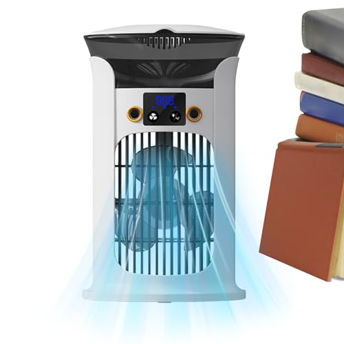 Luftkühler,Tisch-Wasserkühlventilator | 3-stufiges Kühlgerät Mit Geschwindigkeitsregelung Für Draußen Wohnung Büro Camping von Ghjkldha