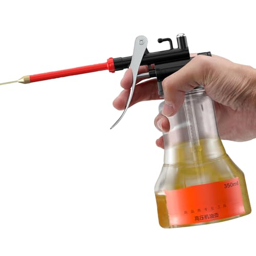 Oiler Can,350ml Sprühöl - Schmierspender mit gerader Tülle für Garage Kleingeräte Elektronik Industrie von Ghjkldha