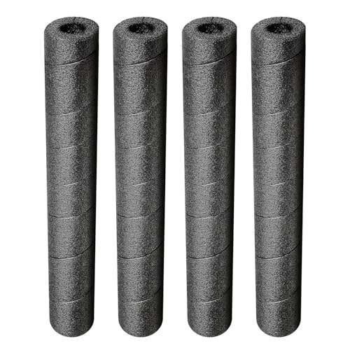 Pipe Insulation Foam Tube, Multi-Purpose Pipe Wrap, 4 Pieces Soft Grip Sleeve, Black, Handle Cover Protection for Railings, Copper Rods, Backyard Poles, Garden Summer Fixtures Swimming Equipment Pipe Insulation Foam Tube, Multi-Purpose Pipe Wrap, 4 Pieces Soft Grip Sleeve, Black, Handle Cover Protection for Railings, Copper Rods, Backyard Poles, Garden Summer Fixtures Swimming Equipment von Ghjkldha