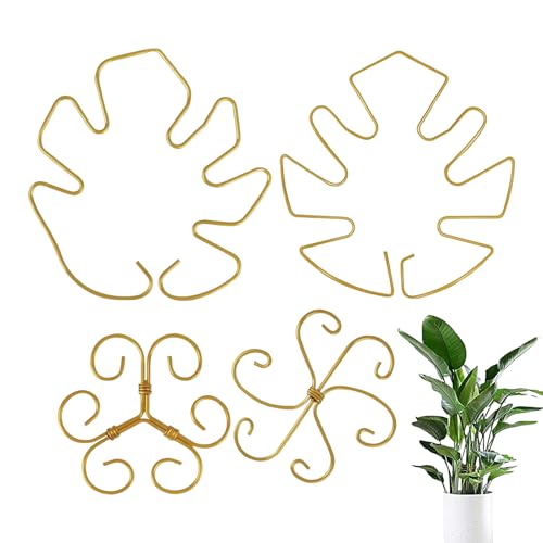 Plant Support, Monstera Stake, 7.09x18101.58x3.94 Inches Garden Decor, Reusable Metal Frame Set, Decorative Minimalist Design, for Landscaping Arrangements, Bonsai Display Use von Ghjkldha