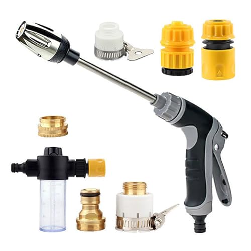 Pressure Washer, Cleaning Machine, Power Sprayer, 16.14x5.51x3.54 inches, 460g Weight, 360 Rotating Nozzles, Adjustable Spray Modes, for Driveway Patio Car Washer, Home Outdoor von Ghjkldha
