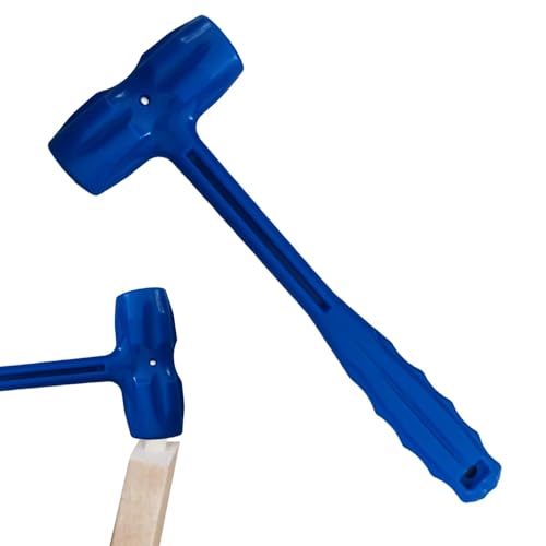 Robuster Hammer, kompakter Hammer mit ergonomischem Griff, Möbelmontagewerkzeug, rutschfester Bodenhammer für die Montage von Regalen, Bau von Großmöbeln von Ghjkldha
