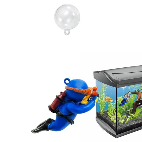 Schwimmende Aquariumdekorationen - Aquarium Dekoration Cartoon Fisch Spielgefährte,Fat Diver Viewing Floating Pendant, Betta Fish Toys, Cartoon Fish Playmate, Aquarium Ornaments Toys Schwimmende Aquariumdekorationen - Aquarium Dekoration Cartoon Fisch Spielgefährte,Fat Diver Viewing Floating Pendant, Betta Fish Toys, Cartoon Fish Playmate, Aquarium Ornaments Toys von Ghjkldha