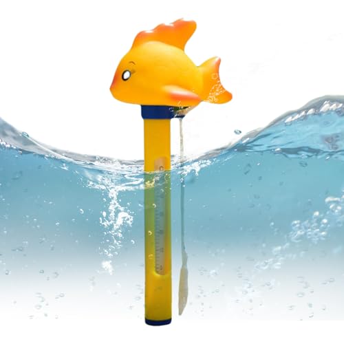 Schwimmendes Poolthermometer | Schwimmendes Pool Wasser Thermometer | Leicht Ablesbares Messgerät Mit Schnur Für Whirlpools Badewannen Gartenteiche Kinder Frauen Männer Schwimmendes Poolthermometer | Schwimmendes Pool Wasser Thermometer | Leicht Ablesbares Messgerät Mit Schnur Für Whirlpools Badewannen Gartenteiche Kinder Frauen Männer von Ghjkldha