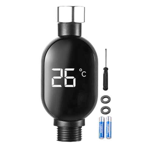 Shower Temperature Gauge, Led Sensor Display, Real-Time Water Monitoring with Bright Screen Baby Safety, Waterproof Fixture for Bathroom Hotel Apartment Kitchen Use, Multicolor Shower Temperature Gauge, Led Sensor Display, Real-Time Water Monitoring with Bright Screen Baby Safety, Waterproof Fixture for Bathroom Hotel Apartment Kitchen Use, Multicolor von Ghjkldha