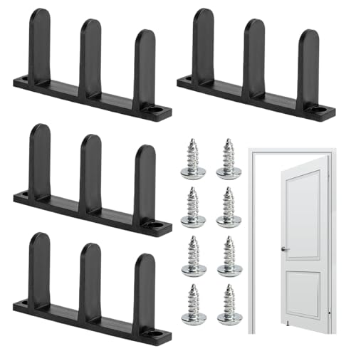 Sliding Door Guide, Bottom Track Hardware, Door Alignment Kit, 3.27x0.75x1.77 Inches, Stable Design with Screws, Smooth, for Indoor Bathroom Cabinet House Apartment Use Sliding Door Guide, Bottom Track Hardware, Door Alignment Kit, 3.27x0.75x1.77 Inches, Stable Design with Screws, Smooth, for Indoor Bathroom Cabinet House Apartment Use von Ghjkldha