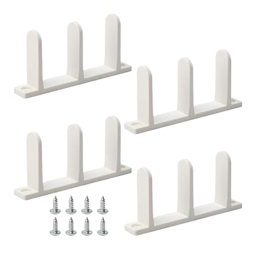 Sliding Door Guide, Bottom Track Hardware, Door Alignment Kit, 3.27x0.75x1.77 Inches, Stable Design with Screws, Smooth, for Indoor Bathroom Cabinet House Apartment Use Sliding Door Guide, Bottom Track Hardware, Door Alignment Kit, 3.27x0.75x1.77 Inches, Stable Design with Screws, Smooth, for Indoor Bathroom Cabinet House Apartment Use von Ghjkldha