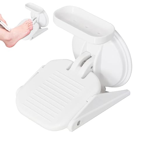 Suction Cup Shower | Bathroom Shower Foot Rest | Shaving Legs Foot Rest | Suction Cup Foot Rest, Leg Shaving Aid, Reusable Shower Pedal, Strong Suction Foot Rest, Shower Shaving Stand von Ghjkldha
