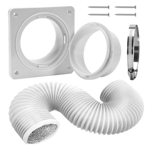 Tragbares AC Fenster Kit,Innenraum Entlüftungskit - Wandmontierte Abluftteile Ersatzplatte Für Lüfter Zirkulation Decke Küche Bad Schlafzimmer Tragbares AC Fenster Kit,Innenraum Entlüftungskit - Wandmontierte Abluftteile Ersatzplatte Für Lüfter Zirkulation Decke Küche Bad Schlafzimmer von Ghjkldha